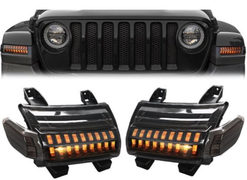 მაშუქი WRANGLER 2018-2022 (EUROPE) ლედ სანათი ფრთის (კომპლექტი)